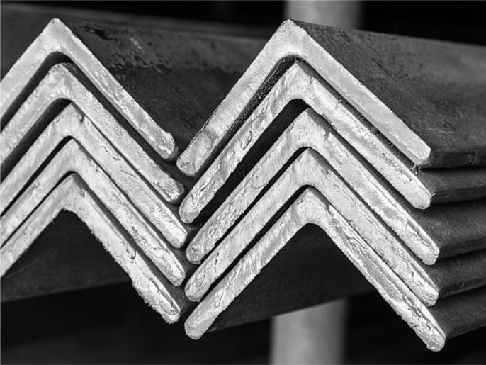 Fers d'angle en acier, cornières en acier